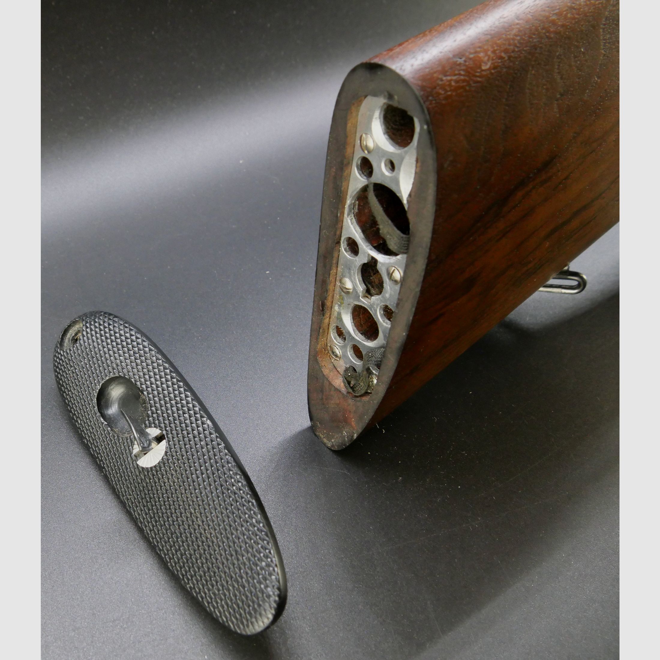 Krieghoff Trumpf - Standarddrilling mit separaten Kugelspanner 7x65R; 12/70 + Einstecklauf