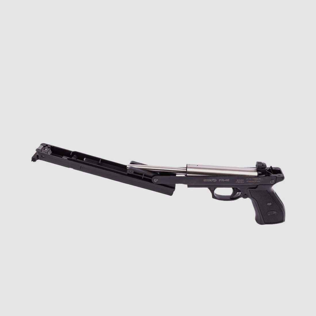 Gamo PR-45 pistola ad aria pre-compressione 4,5 mm diabolo nera