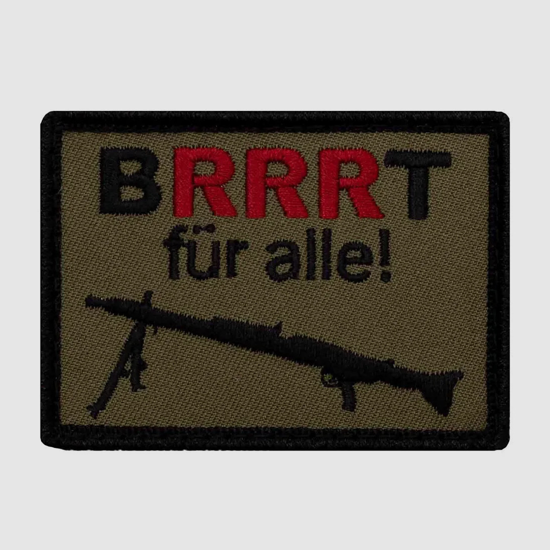Café Viereck Patch Brrrt für alle