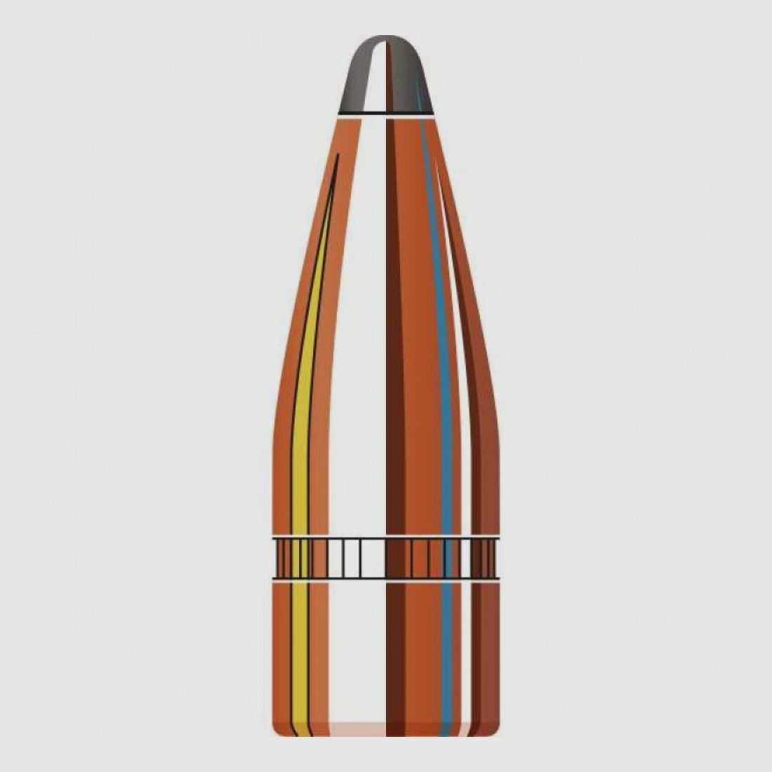 .323 Geschosse Hornady SP 150 gr VE100