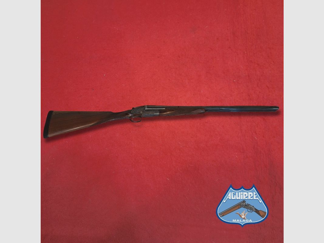 Fusil superposé Victor Sarasqueta Mod. 212E cal. 12 avec crosse décalée, image 2 sur 15