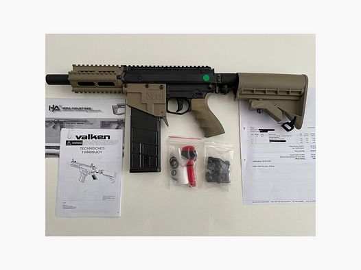 Valken M17 CQC tan, Cal. 68, quasi neu, Rechnung, OVP, Schnäppchen