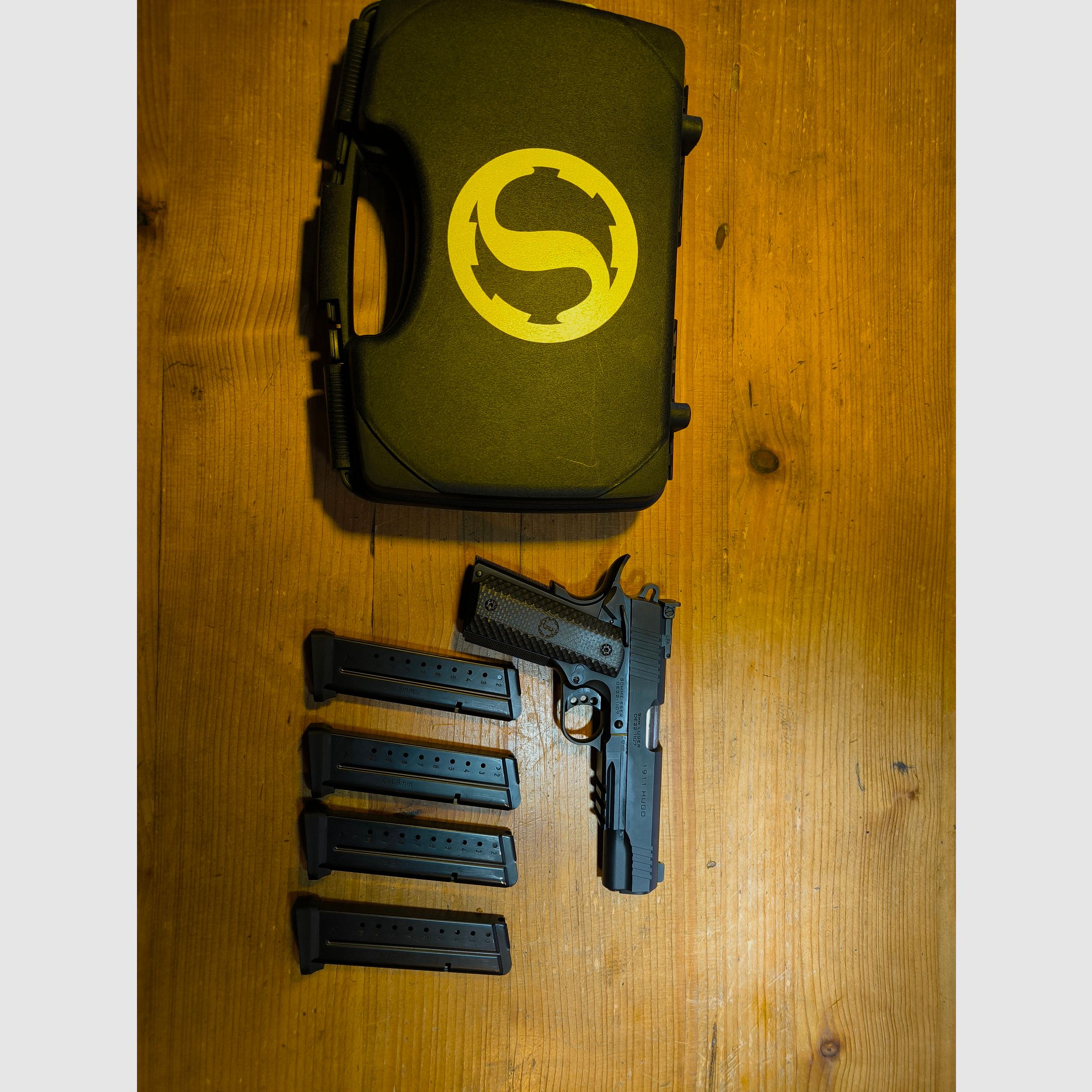 Schmeisser Hugo 1911, 5", 9mm,