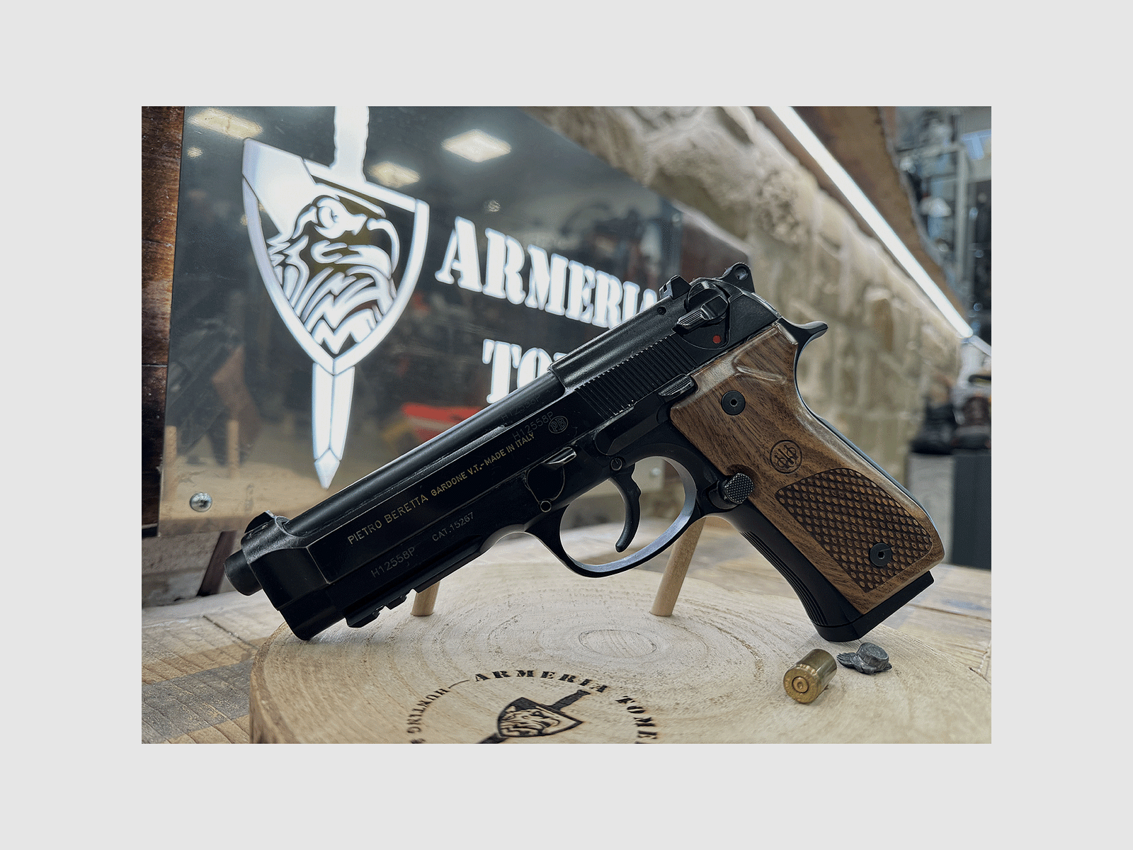 USED – PISTOL – BERETTA MOD. 98A1 cal. 9×21, image 1 of 6