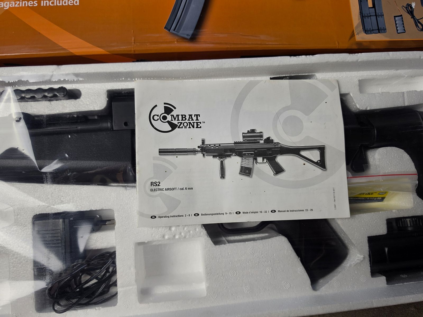 ASG B&T BT5 A5 Airsoft AEG Softair (Cal. 6mm BB) en set completo con accesorios OVP, imagen 10 de 10