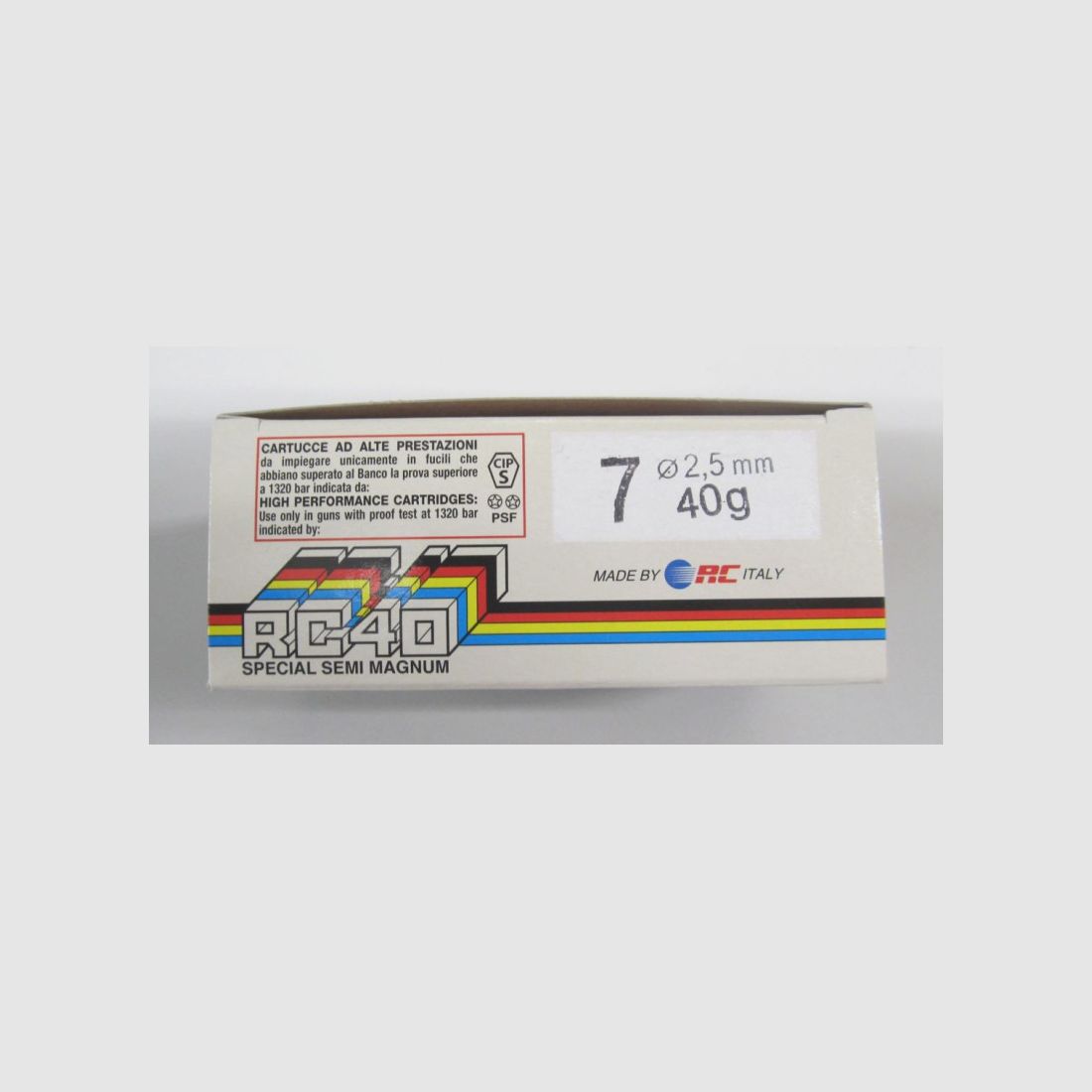 RC12 PATRONY SEMI MAG RC40 PB 7