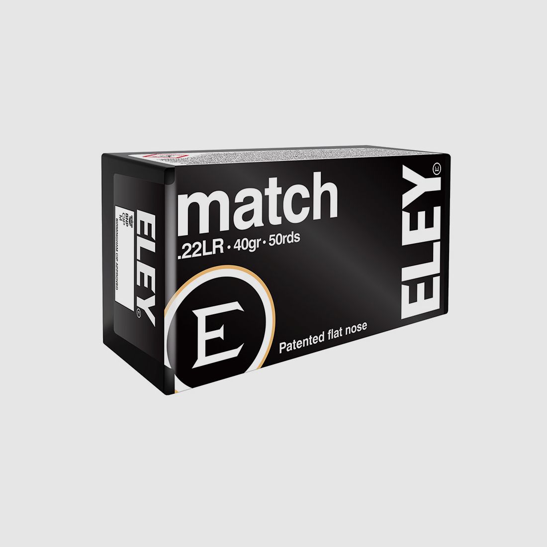 Eley Match .22 LR 40GR LFN 50 Patronen