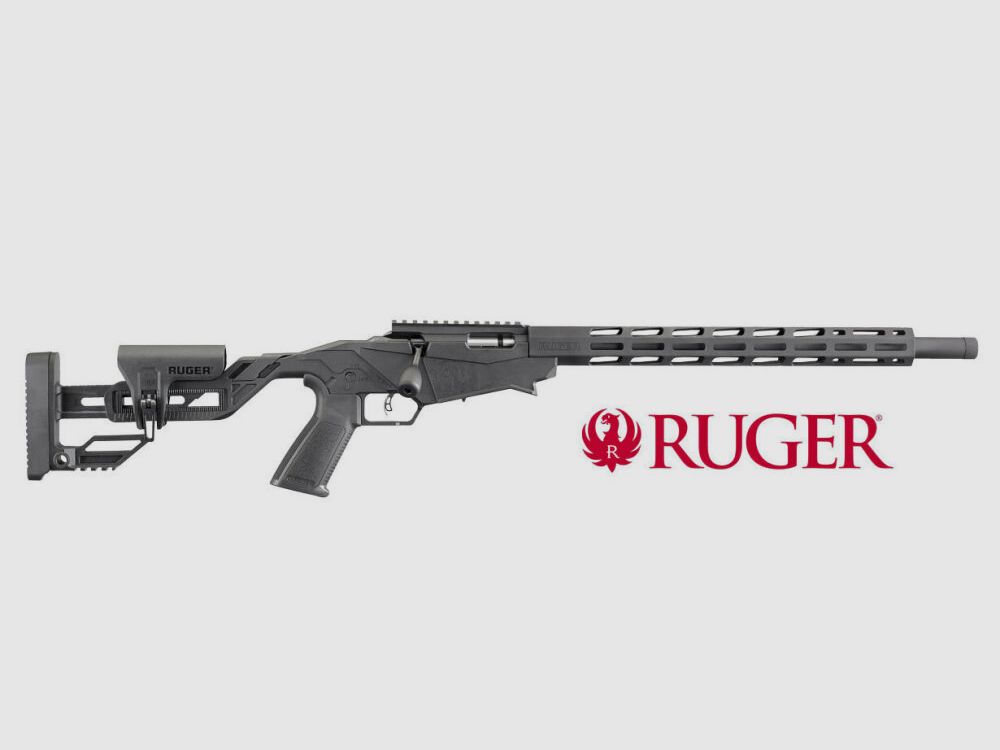 Fucile Ripetitore Ruger Precision Rimfire .22 lfB. Finitura Nera