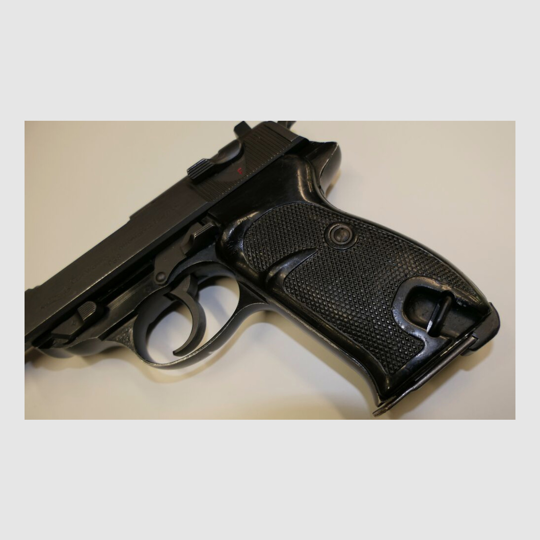 Walther Arms Factory Ulm Danube Pistol Walther P38 in caliber 9mm Para incl. accessories