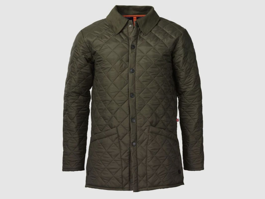 LAKSEN Goodrich Quilted Jacket Olive