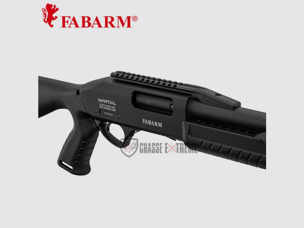 Strzelba FABARM Martial Cantilever 61cm Kal. 12/76 Z gwintem, zdjęcie 9 z 11