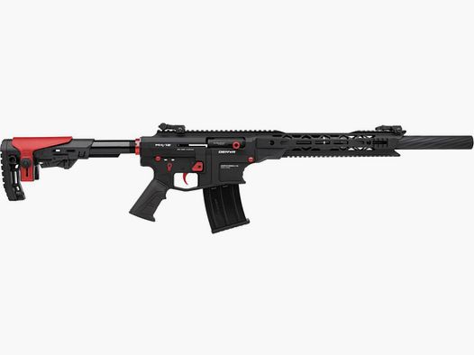 Strzelba samopowtarzalna DERYA MK-12 AS104PS Czarny/Czerwony kal. 12/76 lufa 50cm