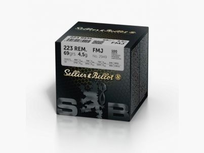 .223 REM S&B FMJ 4,5 g 69gr