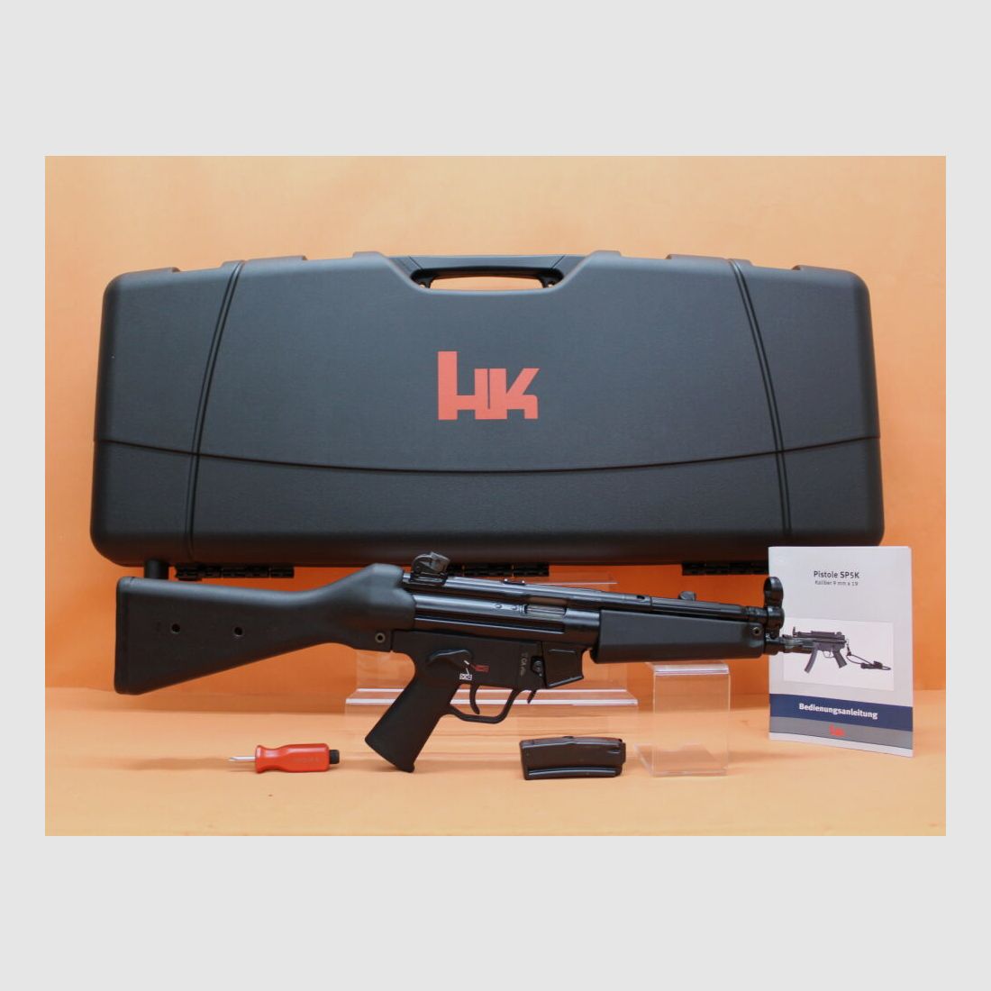 Heckler&Koch Ha.Büchse 9mmLuger Heckle&Koch HK SP5 System H&K HK94/MP5 225mm Lauf/ A2 Festschaft (9mmPara/9x19)