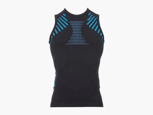 Uyn UYN Running Ultra1 Sleeveless Undershirt Men black blue - M Men