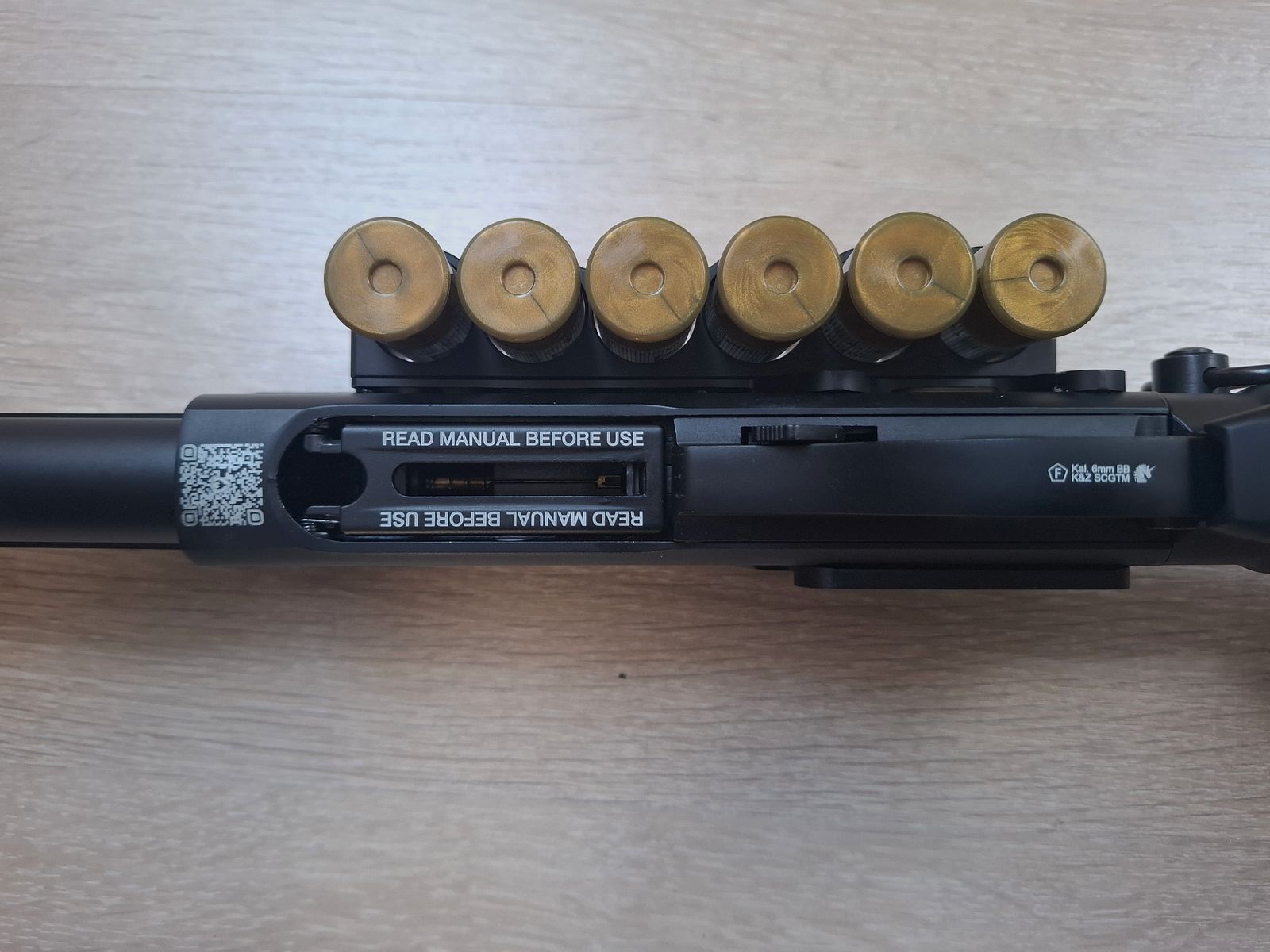 For sale: Jag Arms Scattergun TSS full metal gas shotgun (6mm BB) – like new, original packaging, only tested once (18+)