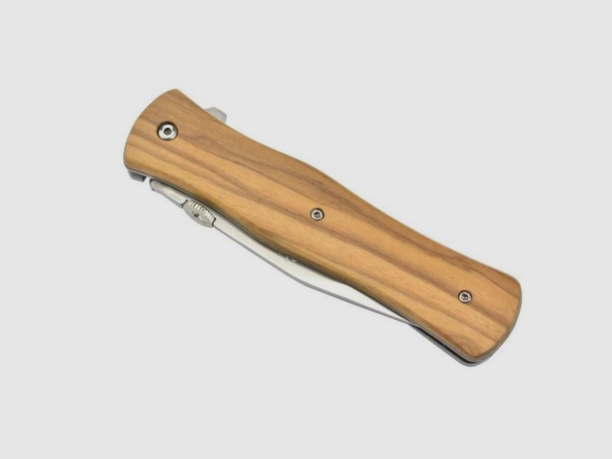 Max Knives 16 OL Framelock coltello da tasca con manico in legno d'olivo, immagine 4 di 18