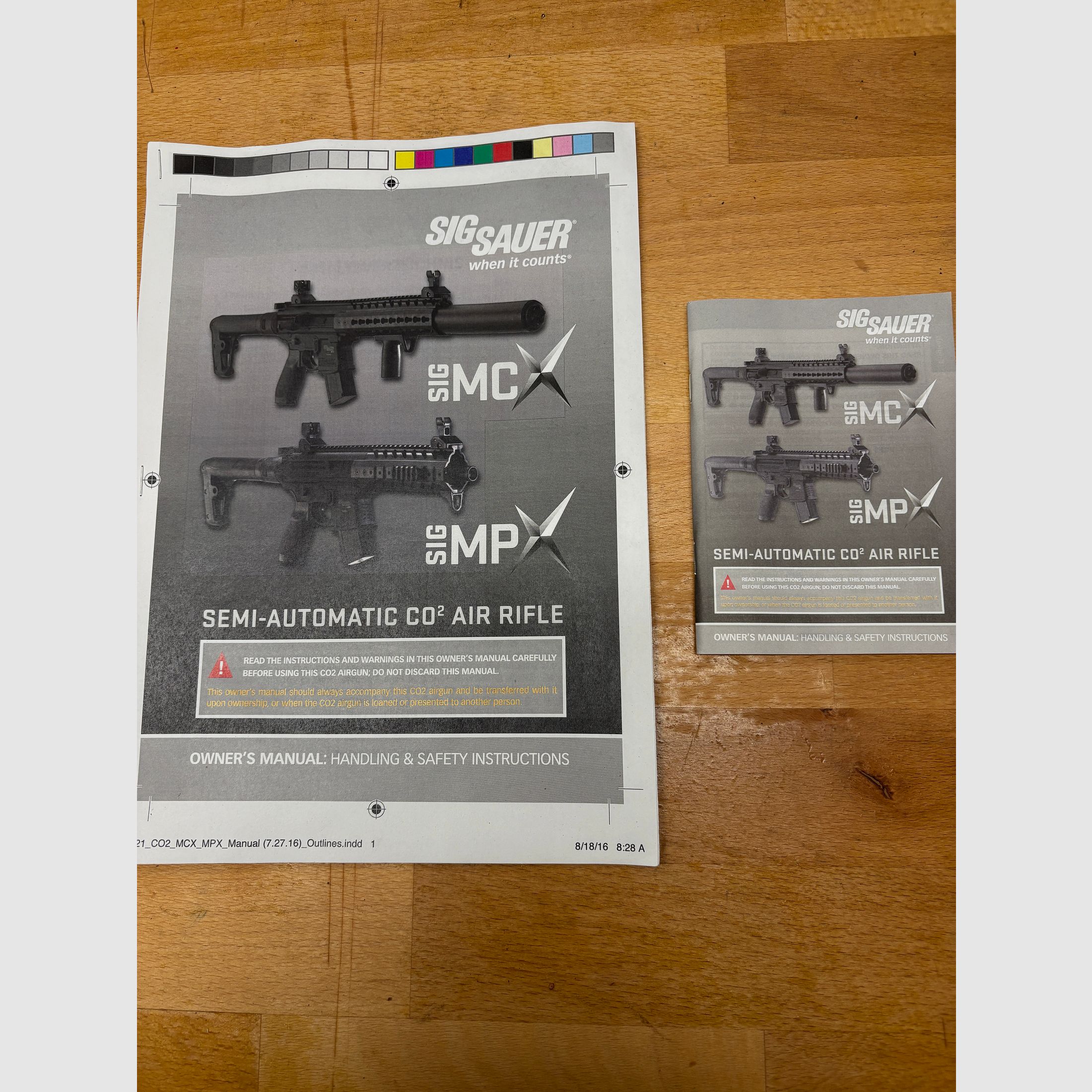 Sig Sauer MCX CO²-Gewehr 4,5mm Diabolo 