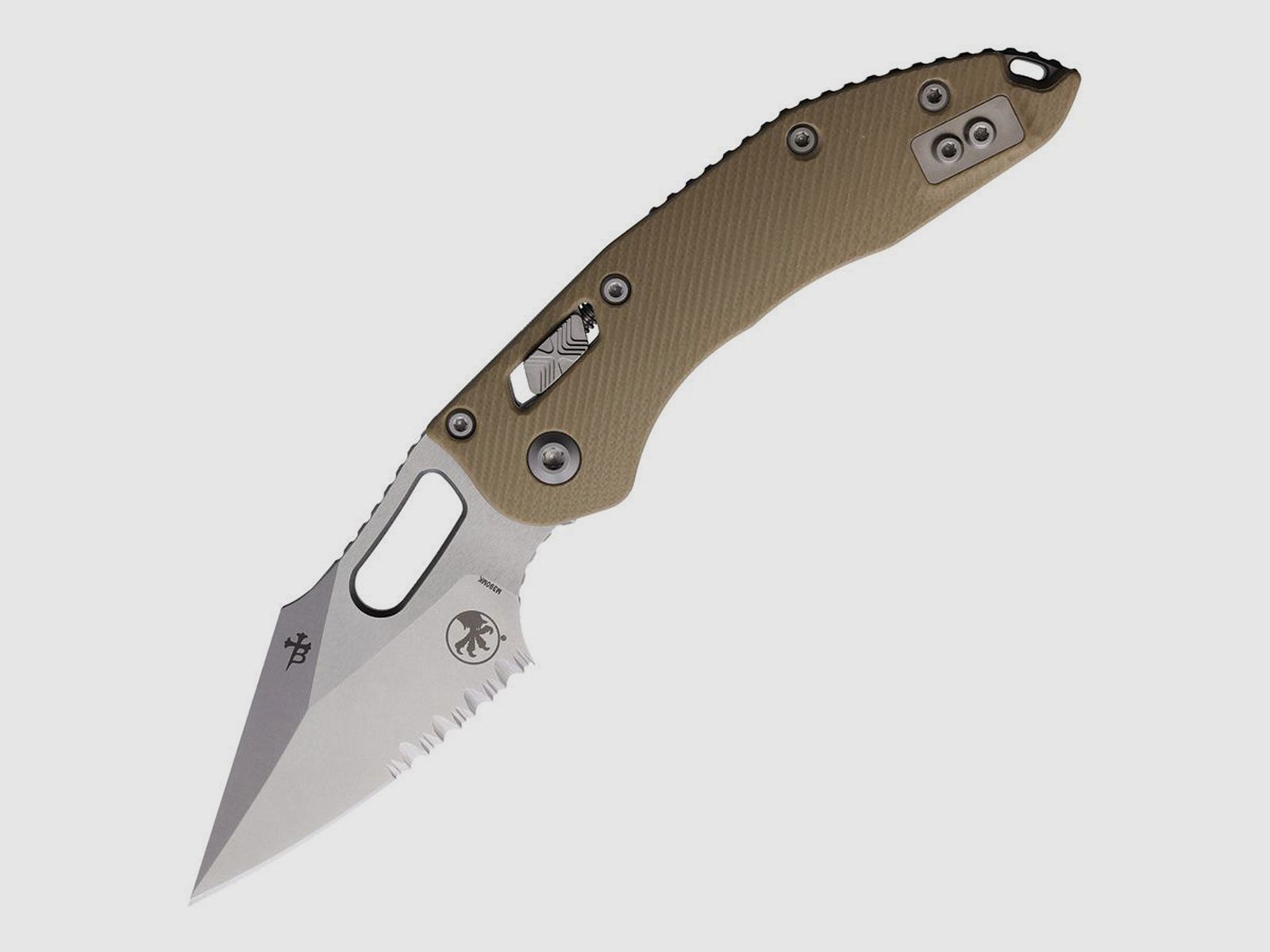 MICROTECH Stitch G10 Tan, image 1 of 2
