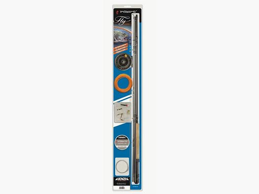 Juego de caña de pescar Jenzi Fly Rod-Combo Starter Set