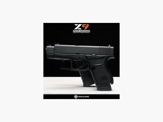 Magazynek Shield Z9 Glock 43 z Metalowym Zatrzaskiem 9T.