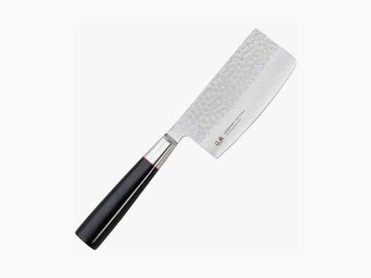 Cuchillo de cocina japonés Senzo Small Usuba Damasco VG10