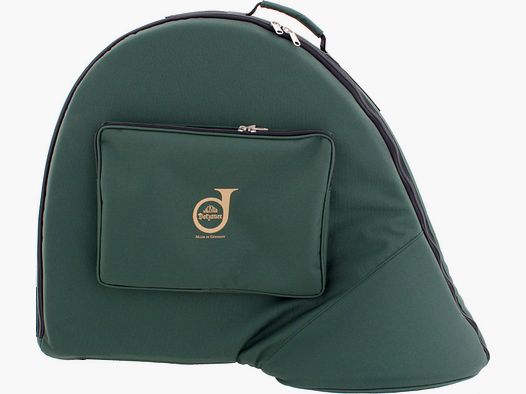 Meister Dotzauer Parforcehorn-Tasche  Rucksackriemen Schaumstoff mit Außentasche