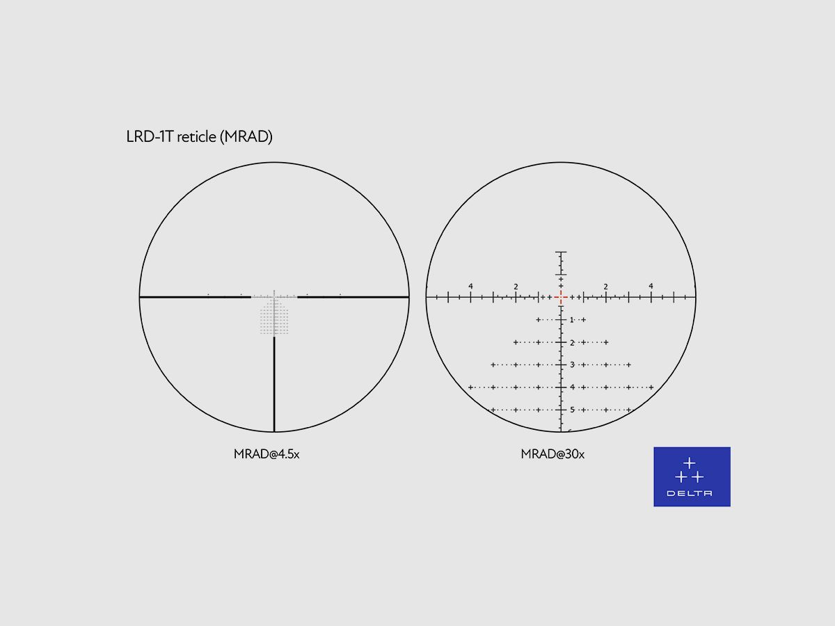 Delta Optical Stryker HD 4.5-30×56 FFP LRD-1T
