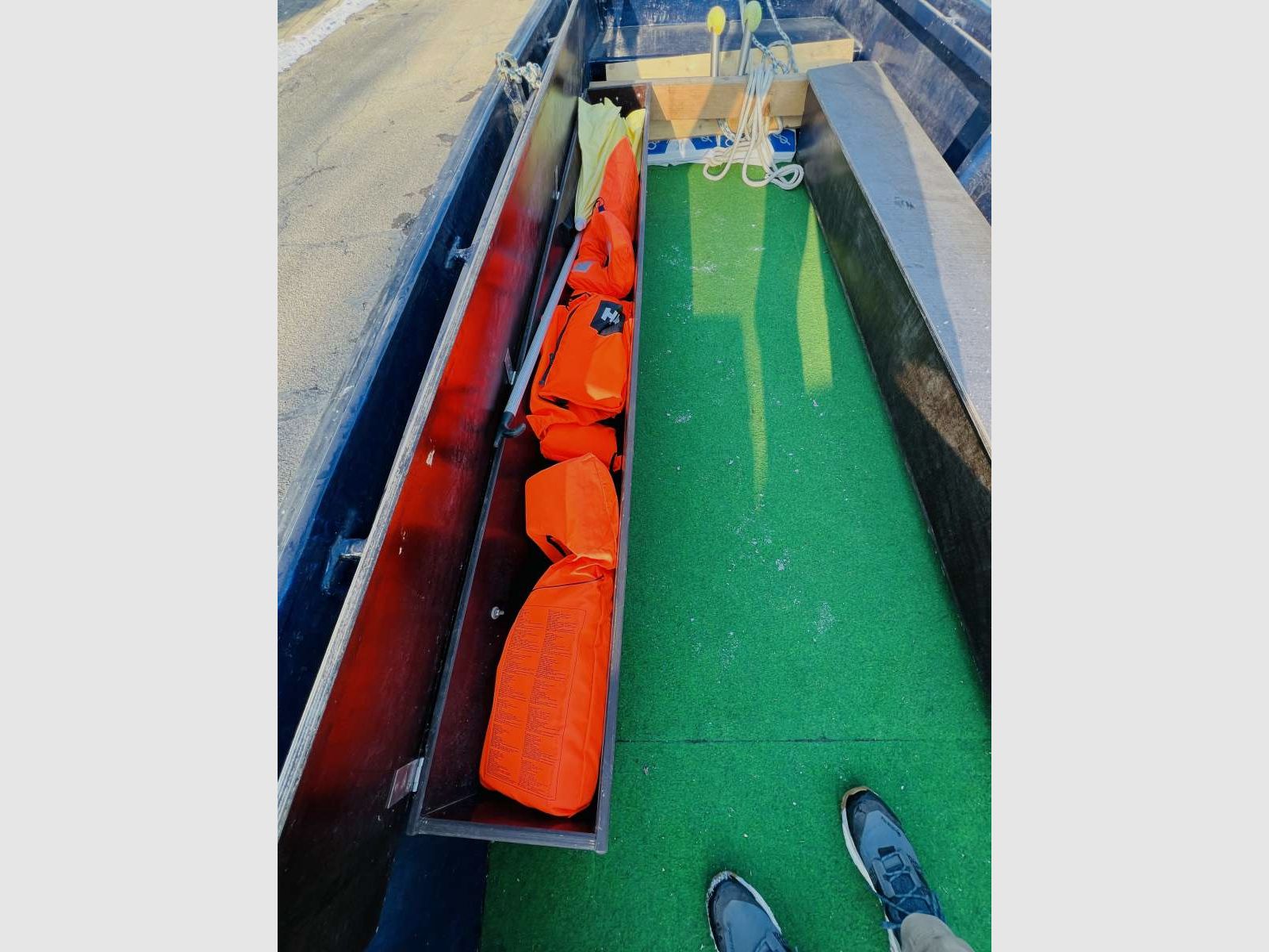 fishing boat, water hunting boat, work boat, leisure boat, weidling, image 10 of 26