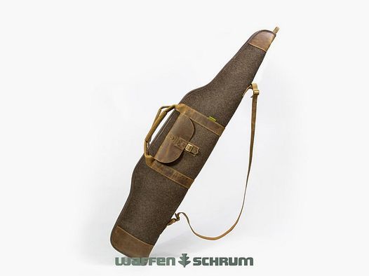 Waldkauz rifle case ''Waldläufer'' / Length 110cm / Brown