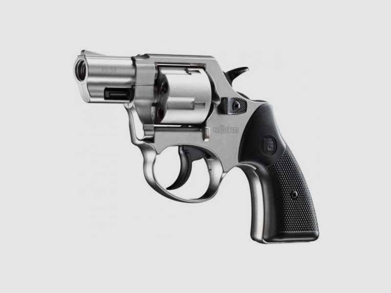 Röhm RG 59 "The little one" 9mm R.K. Aluminum Chrome blank firing revolver