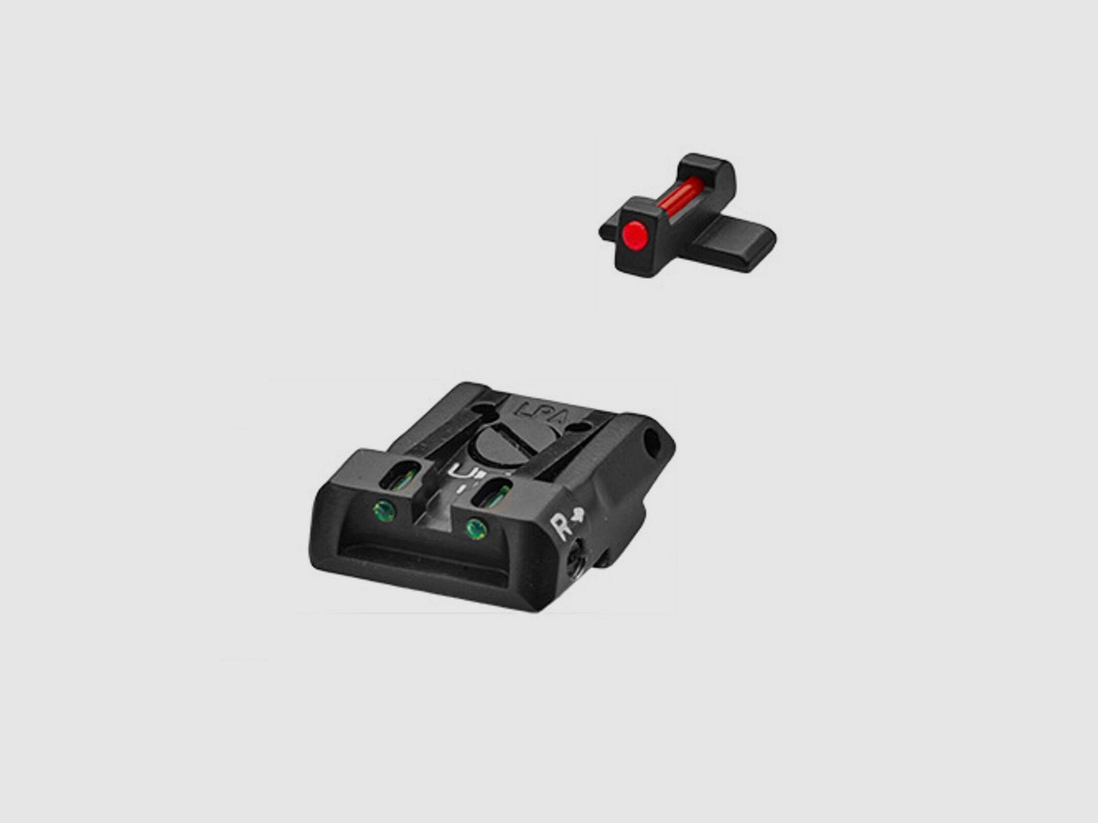 LPA SPF C-Visier Fiber groen/rood SIG P
