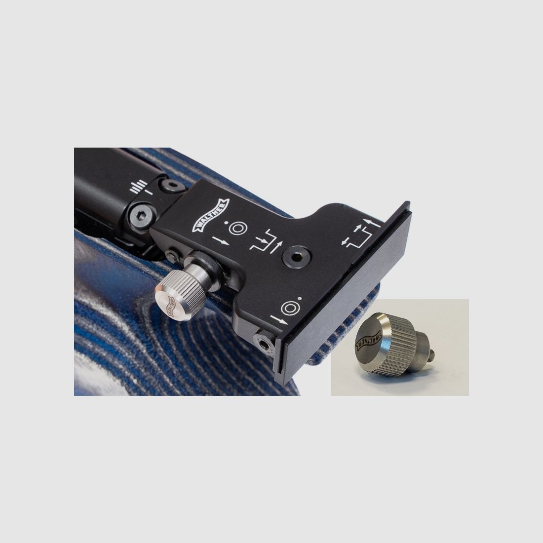 AIDE À RÉGLAGE DE LA VISÉE WALTHER POUR LP400/LP500/SSP - "OUTIL DE VISÉE"