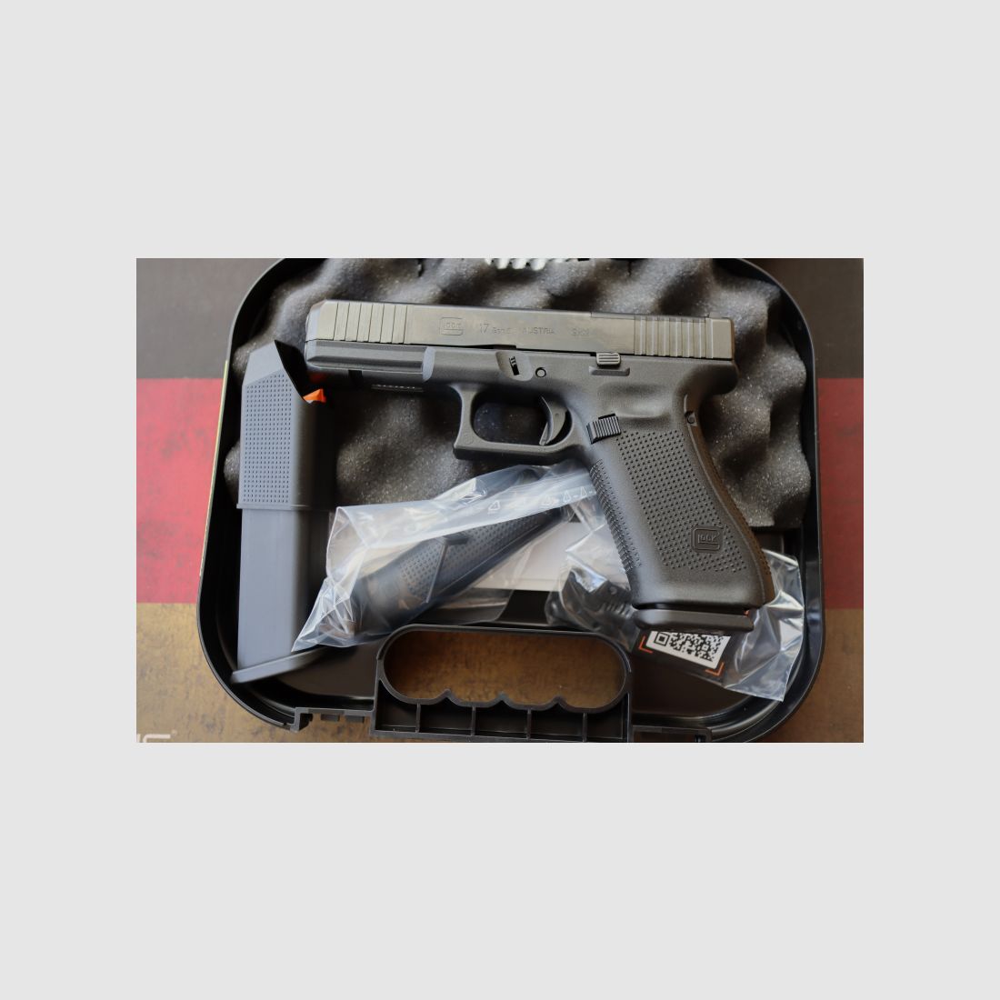 Glock 17 Gen5 MOS FS FXD Kal. 9x19 - Neuwaffe