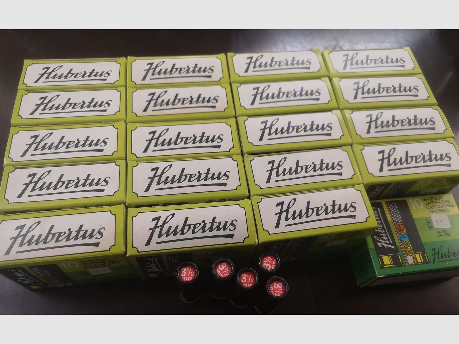 20/70 Schrotpatronen  200Stk. Hubertus  3,5mm