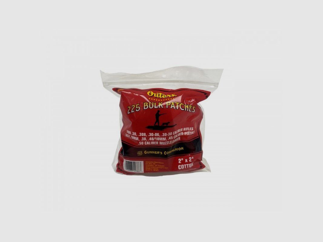 OUTERS REINIGUNGSSTÜCKE Kal. 30 - 50 Packung 225 Stk