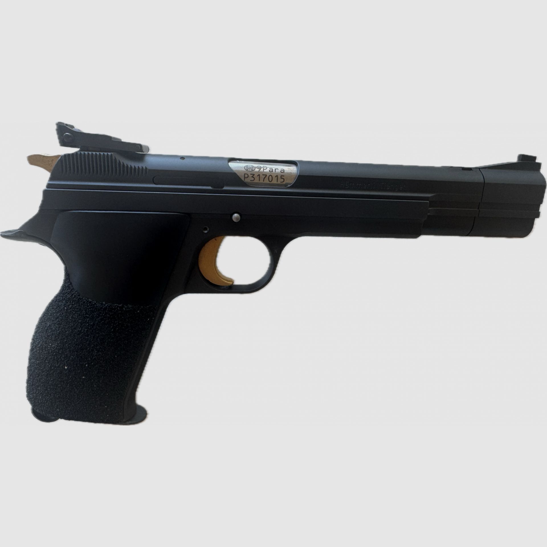 Präzisionspistole SIG P210-5 6″ Berty-Tuning, Kaliber 9 mm Luger