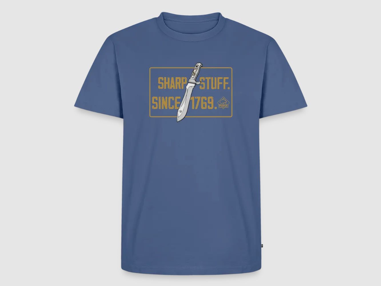 T-shirt Premium pour homme PUMA "Sharp stuff since 1769 Gold"