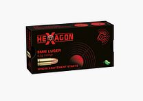 Geco 9 mm Luger Hexagon SX 8.0g/124grs.