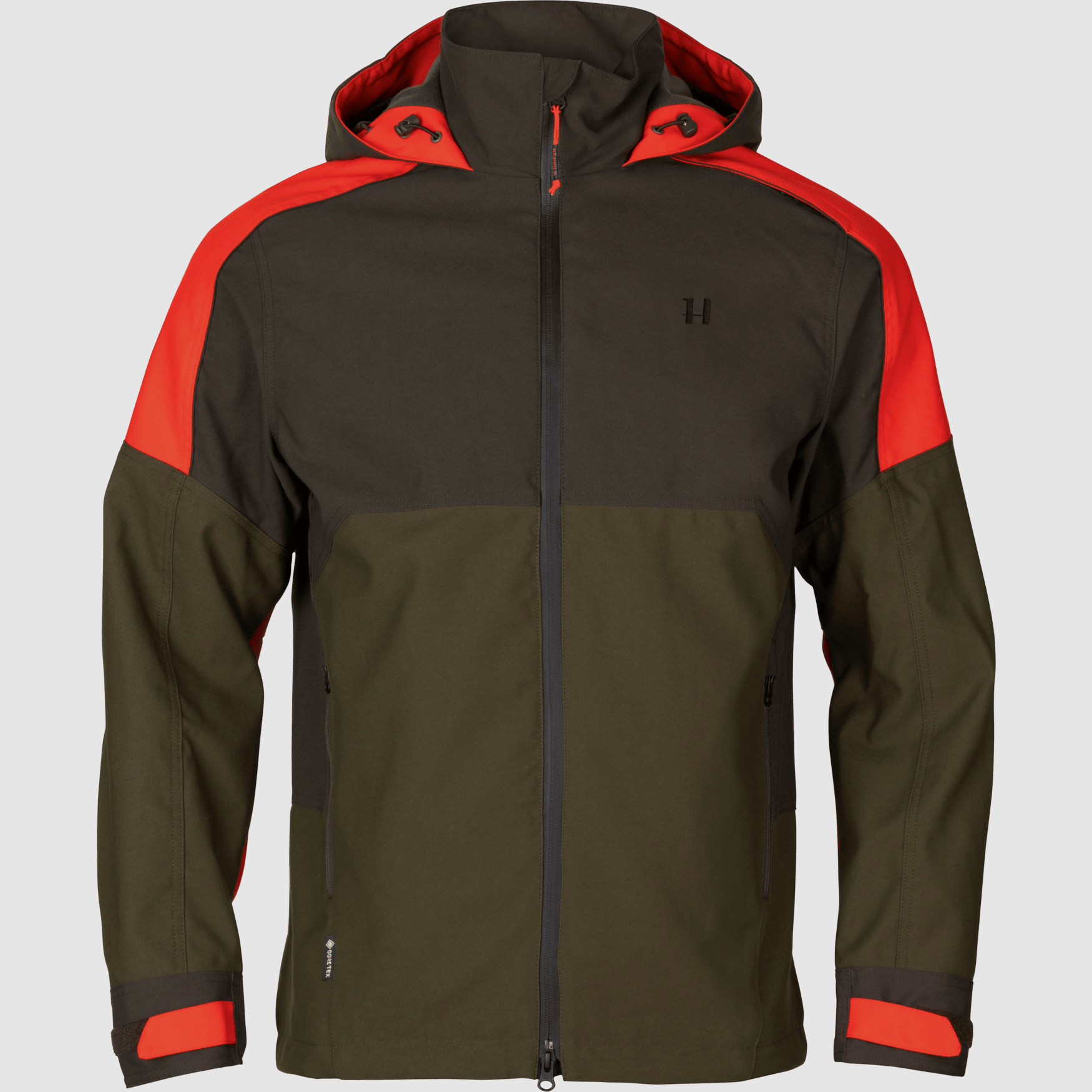 Härkila Pro Hunter Dog Keeper GTX Jacket Men Willow Green/Orange 48
