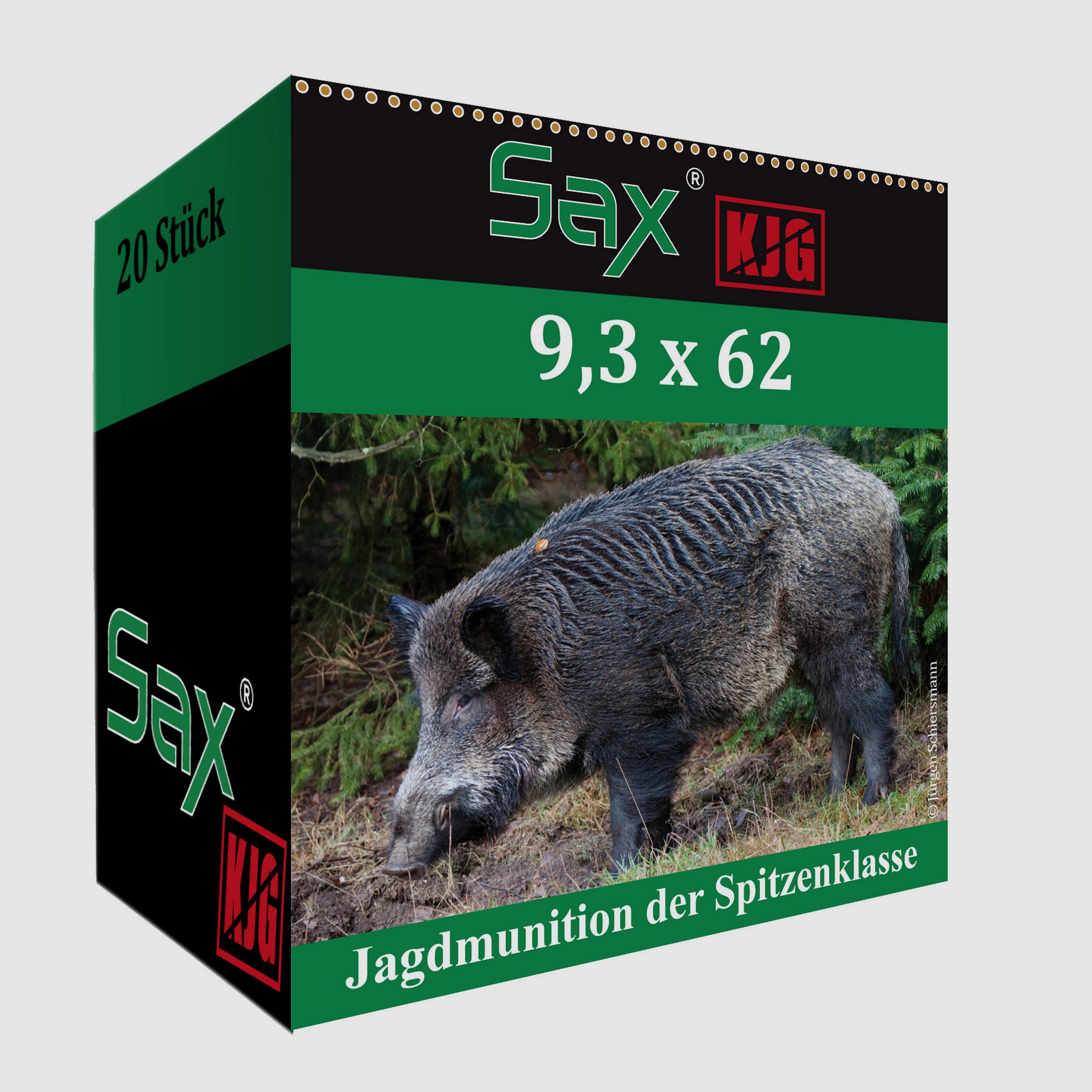 Sax Bchsenpatronen KJG-SR 9,3x62