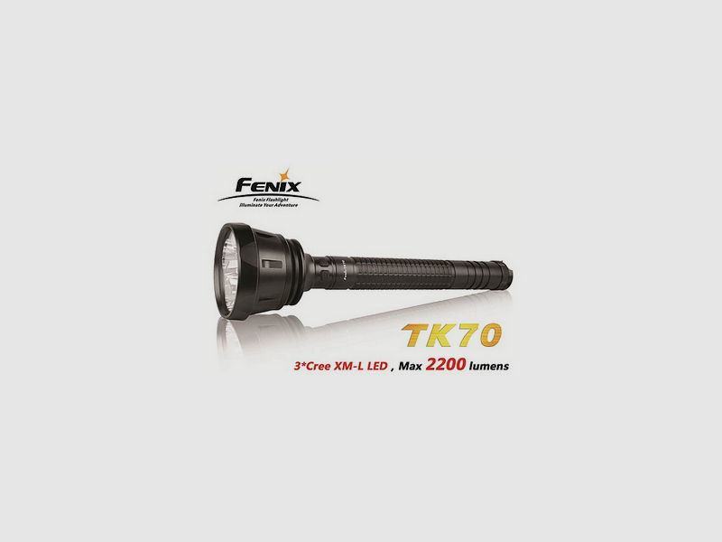 Fenix TK70 Triple XM-L T6 LED Zoeklamp