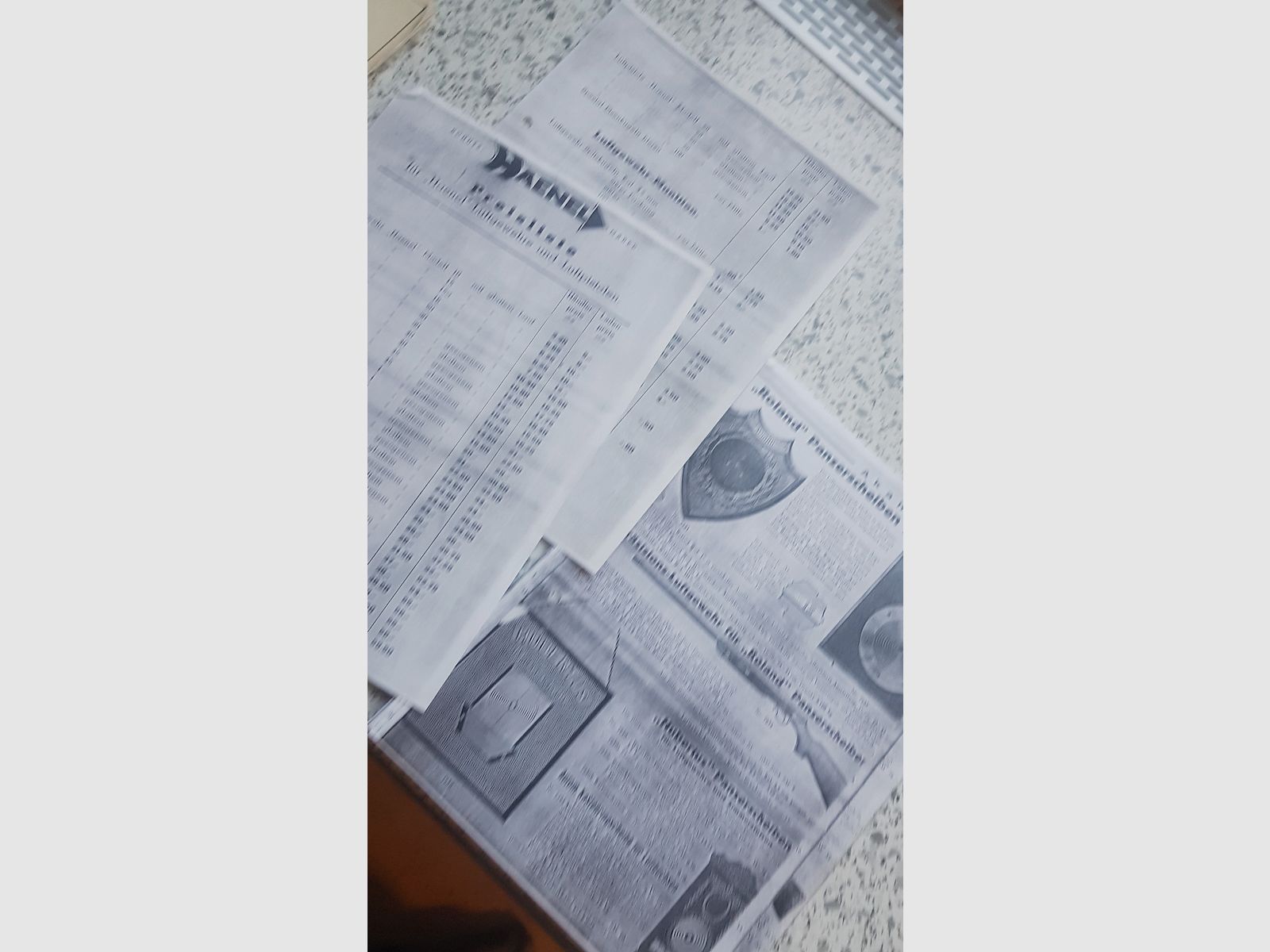 Look ;-) Various collected documents from newspapers etc. a lot about Haenel models with rare documents