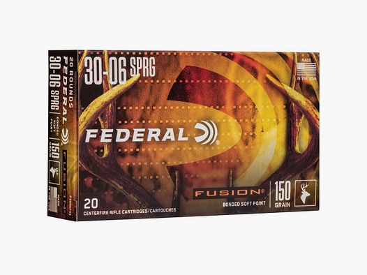 .30-06 Spr. Fusion 9.8g/150grs. Federal Ammunition