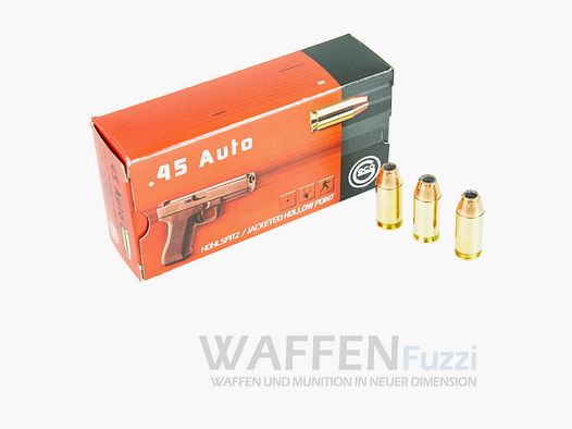 Geco .45 Auto Otwarty Punkt 230grs 50 strzałów