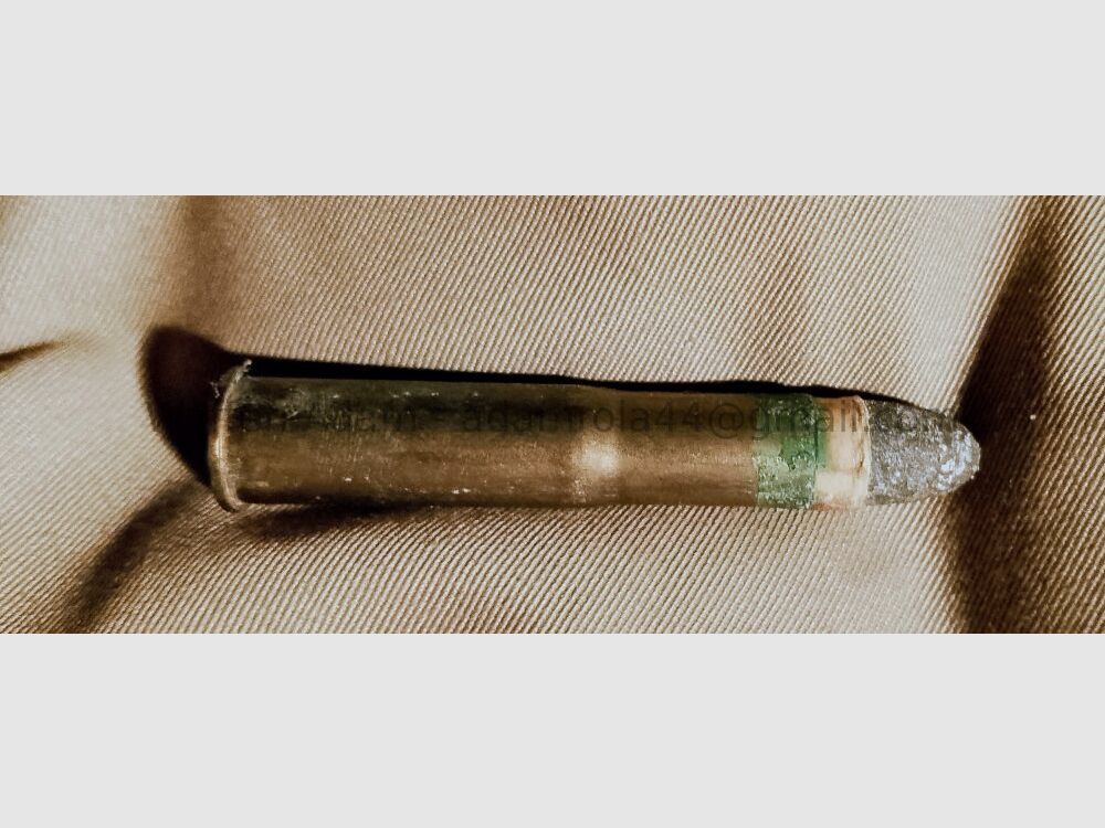 Munitionsfabrik Spandau 10 scharfe Patronen M/71