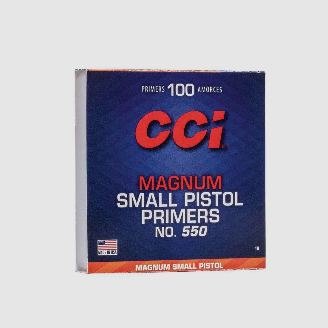 Zündhütchen CCI 550 Small Pistol Magnum 100 Stk