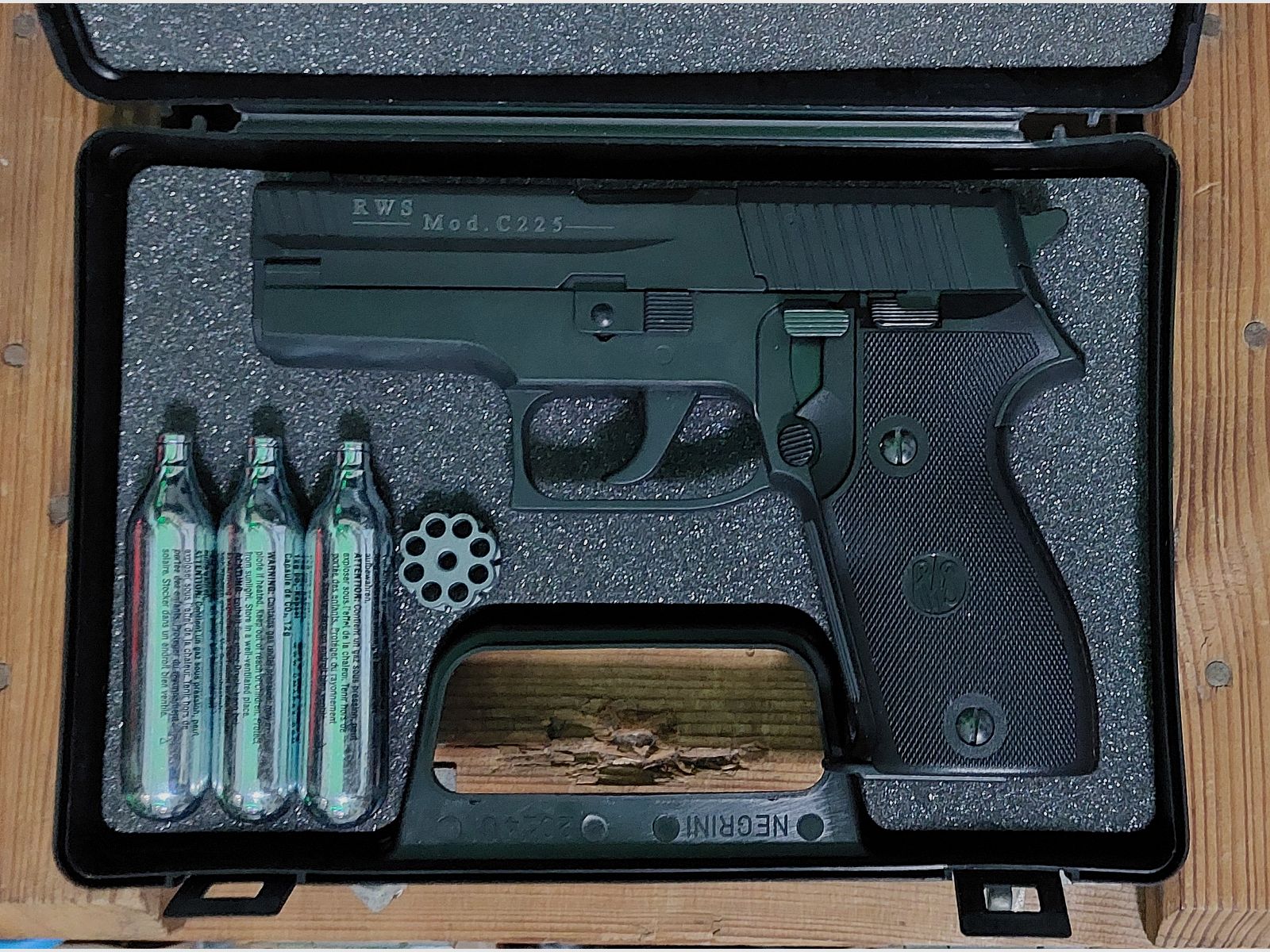 Pistola CO² RWS Mod. C225 4,5 mm Diabolo