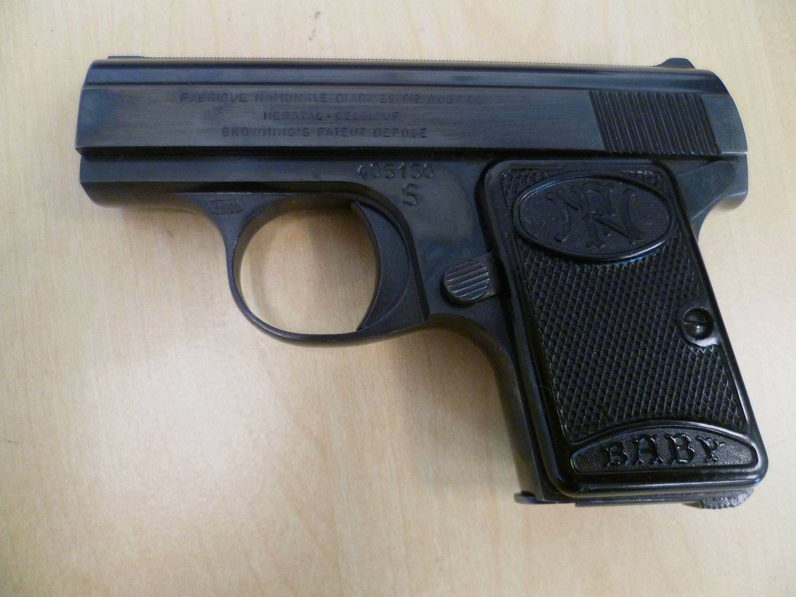 Pistole FN Baby 6,35 mm Browning