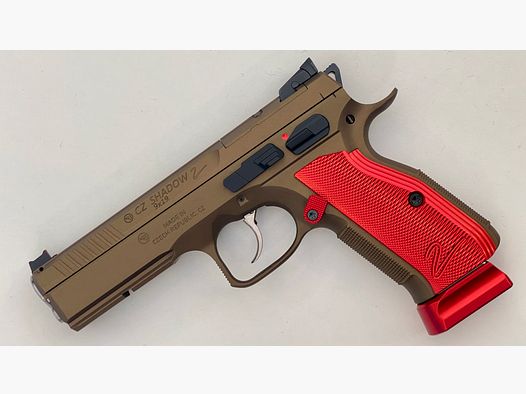 CZ SHADOW 2 Special "Jagdlounge BURNT BRONZE RED Edition" NEU  9mmLuger